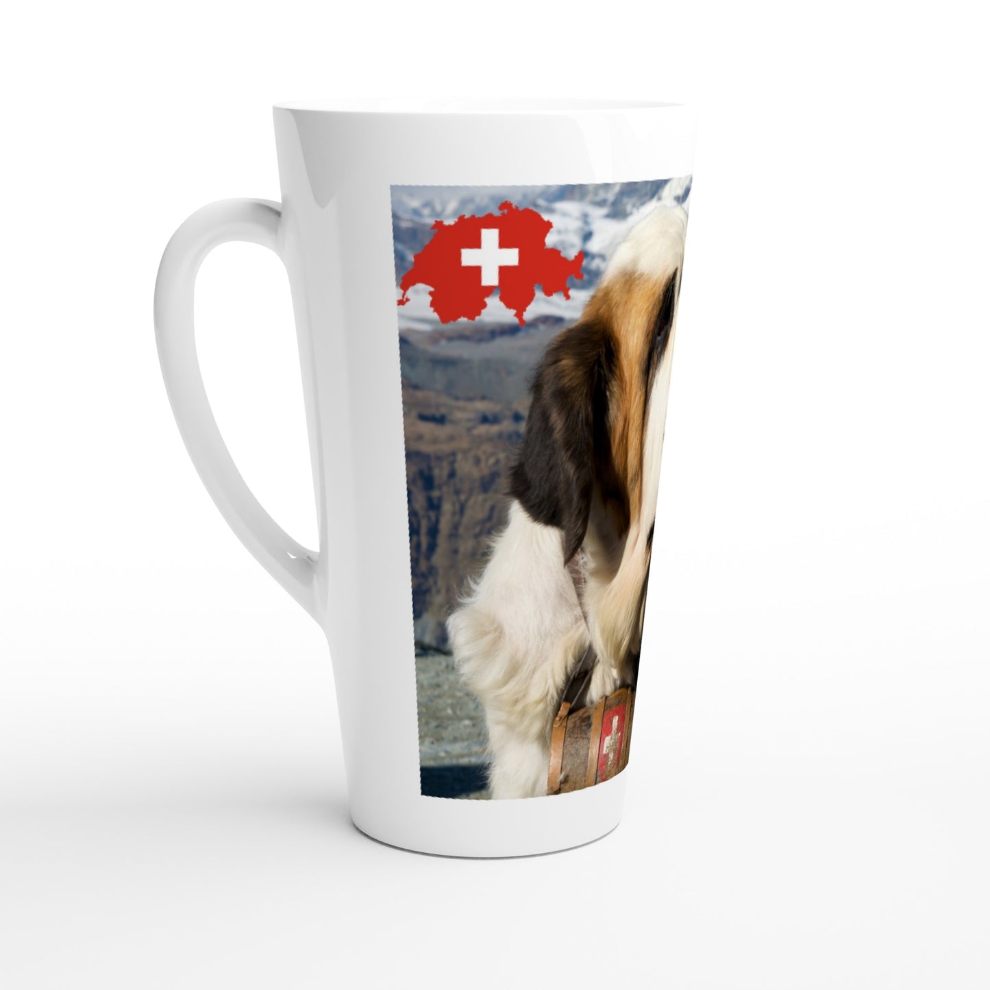 Swiss Edition White Latte Cup