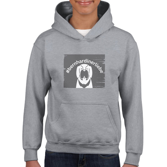 Saint Bernard love Tom children's hoodie