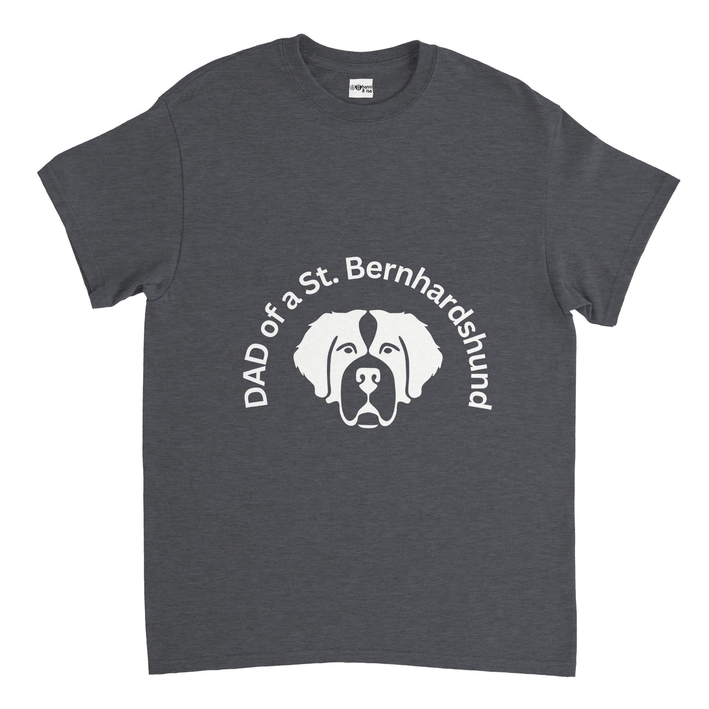 Dad of a St. Bernhardshund Herren T - Shirt