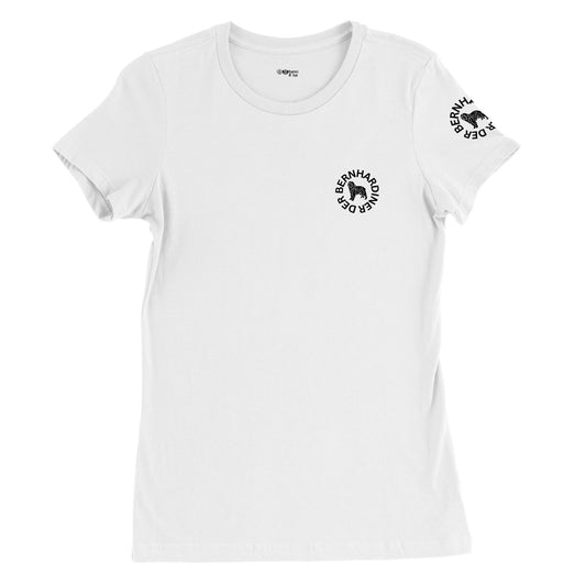 The Saint Bernard White Edition Women's T-Shirt
