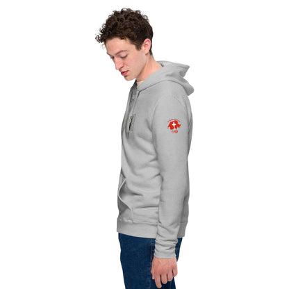 Swiss edition men's zip hoodie