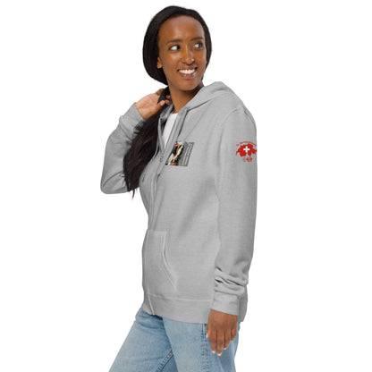 Swiss edition women's zip hoodie